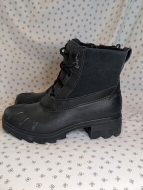 Sperry Women's 7.5 Syren Ascend Core Lace Up Waterproof Boots Good Condition